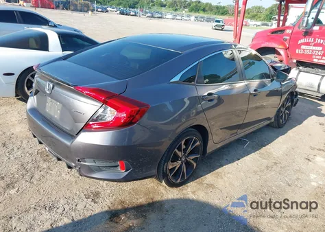 2019 Honda Civic Sport from USA, damaged, VIN 2HGFC2F85KH589511